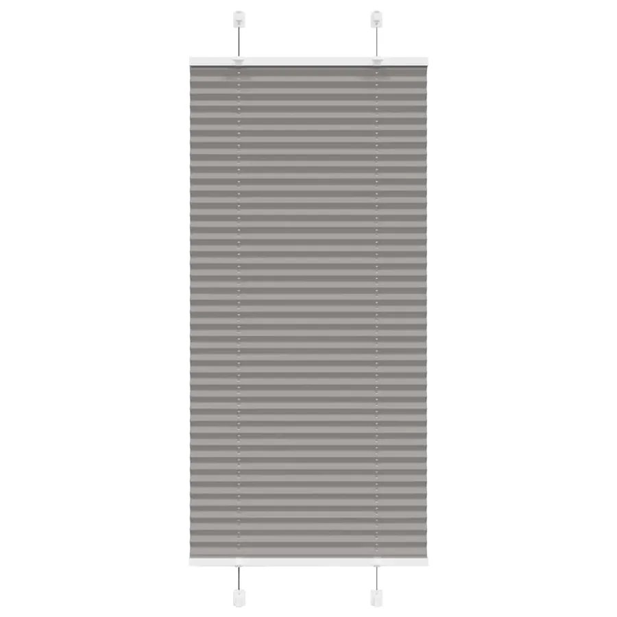 Store plissé anthracite 65x150 cm largeur du tissu 64,4 cm