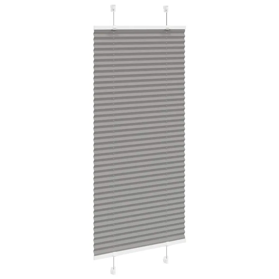 Store plissé anthracite 65x150 cm largeur du tissu 64,4 cm - 3