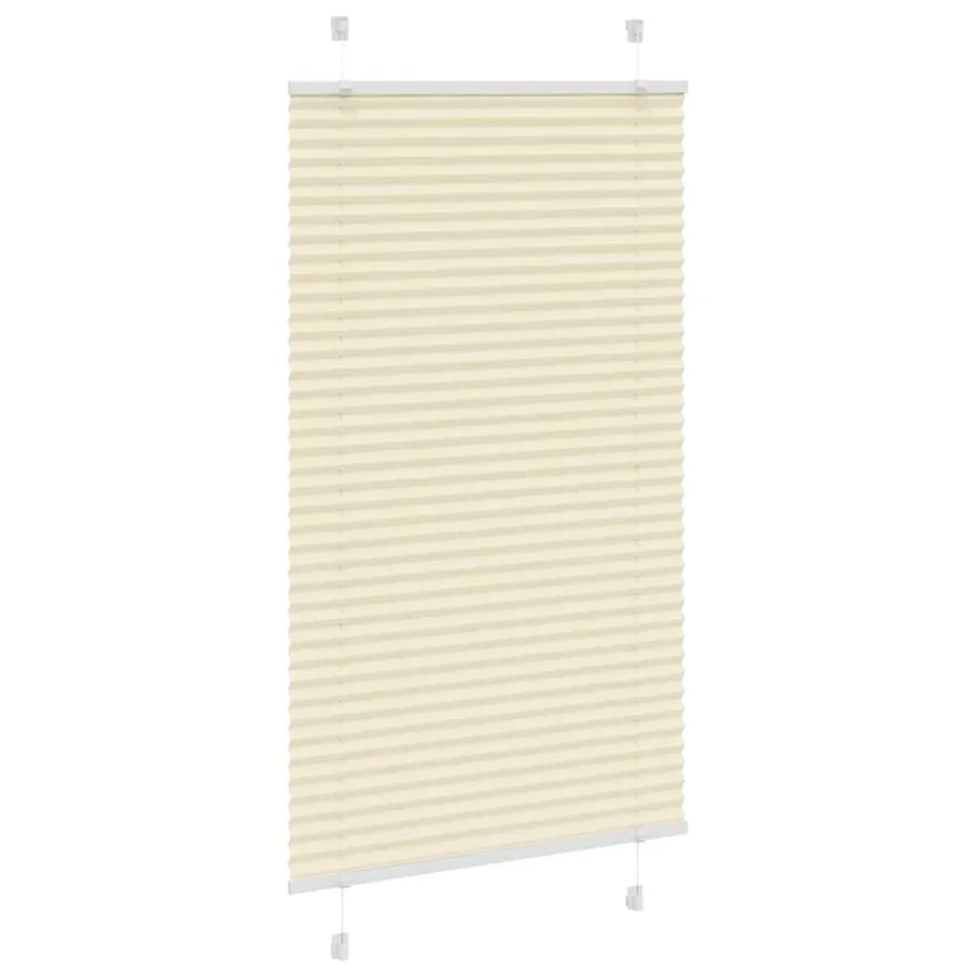 Store plissé crème 80x150 cm largeur du tissu 79,4 cm polyester - 3