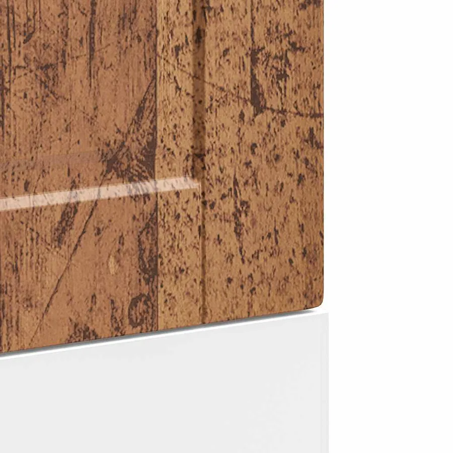 Panneau de lave-vaisselle Porto vieux bois 45x1,5x57 cm - 7
