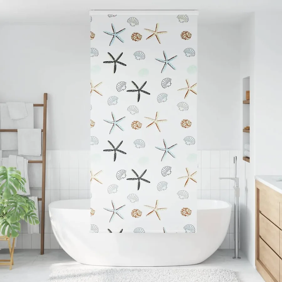 Store enrouleur de douche avec cassette largeur du tissu 106 cm - 2