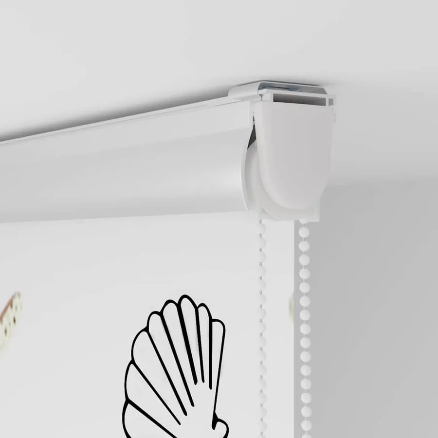 Store enrouleur de douche avec cassette largeur du tissu 106 cm - 9
