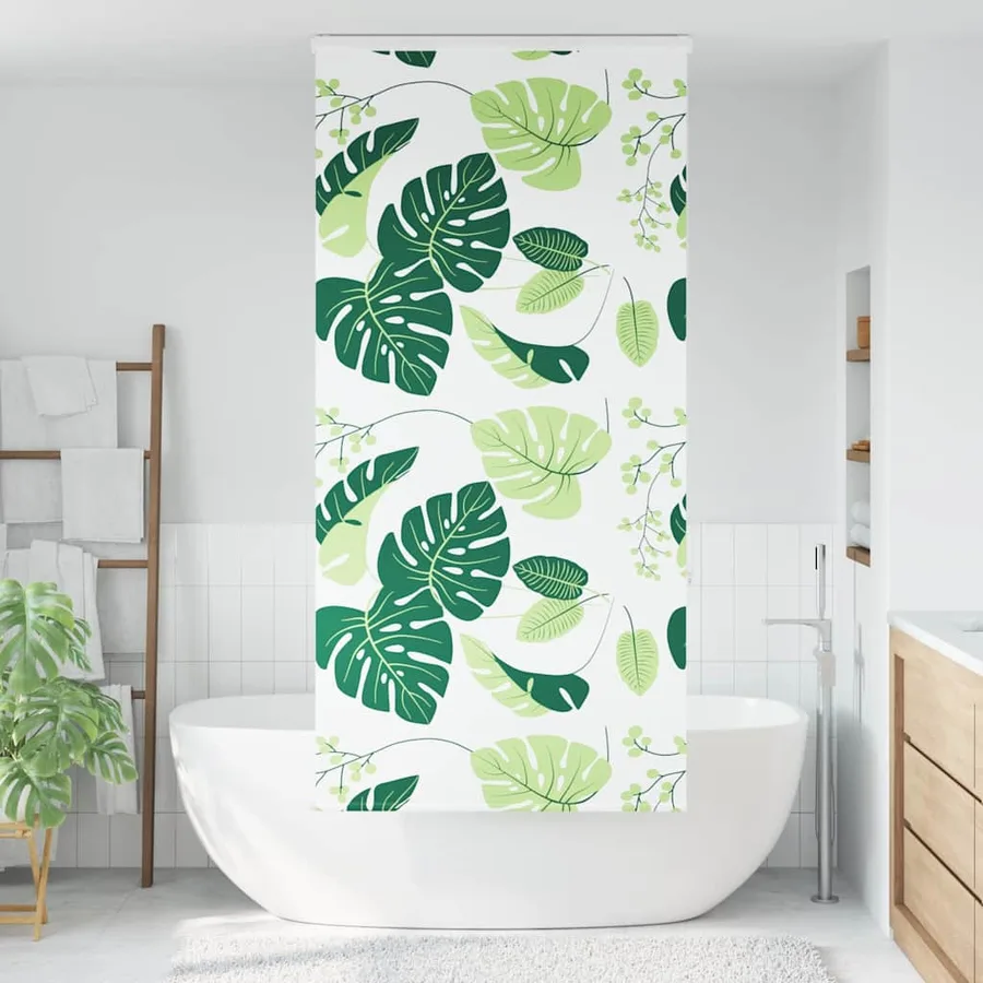 Store enrouleur de douche avec cassette largeur du tissu 86 cm - 2