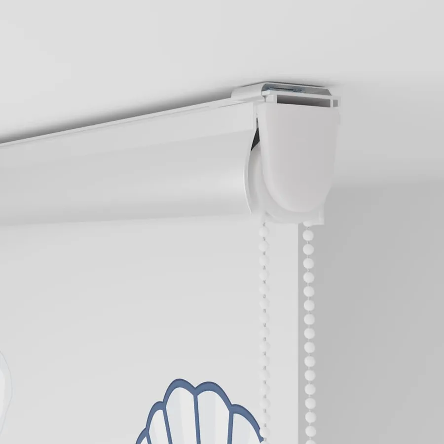 Store enrouleur de douche avec cassette largeur du tissu 106 cm - 9