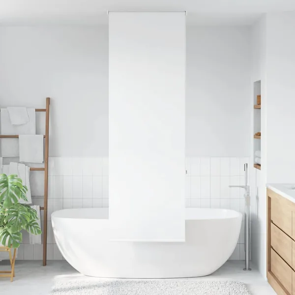 Store enrouleur de douche 60x240 cm largeur du tissu 56 cm
