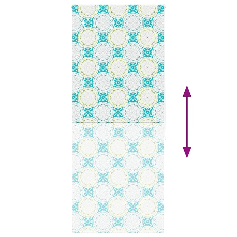 Store enrouleur de douche 110x240 cm largeur du tissu 106 cm - 5