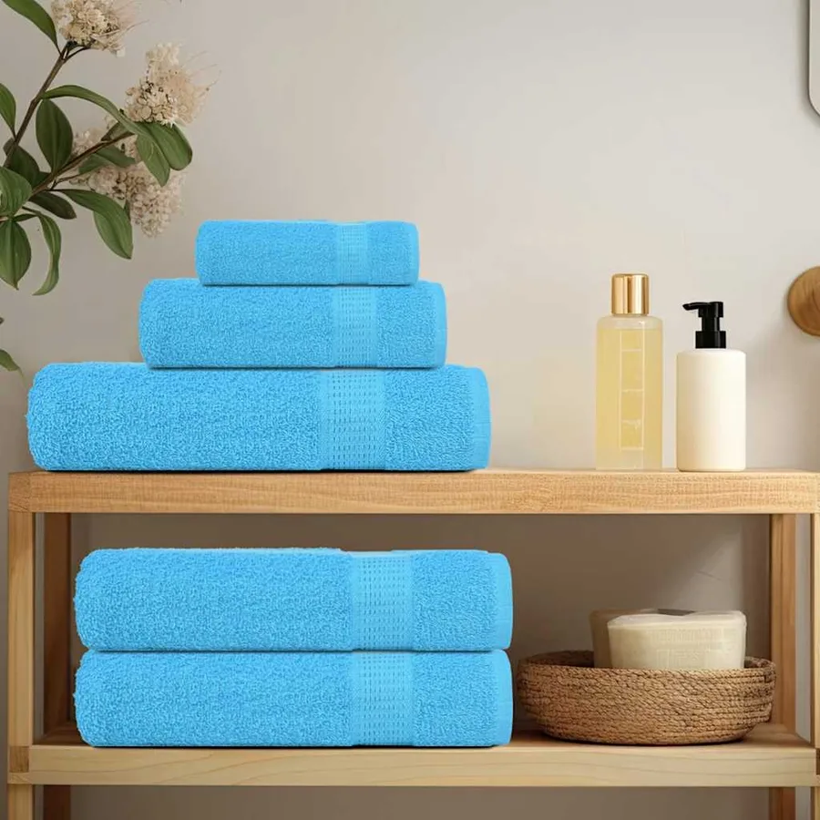 Ensemble de serviettes FROGN 12 pcs turquoise 360 g/m² - 3