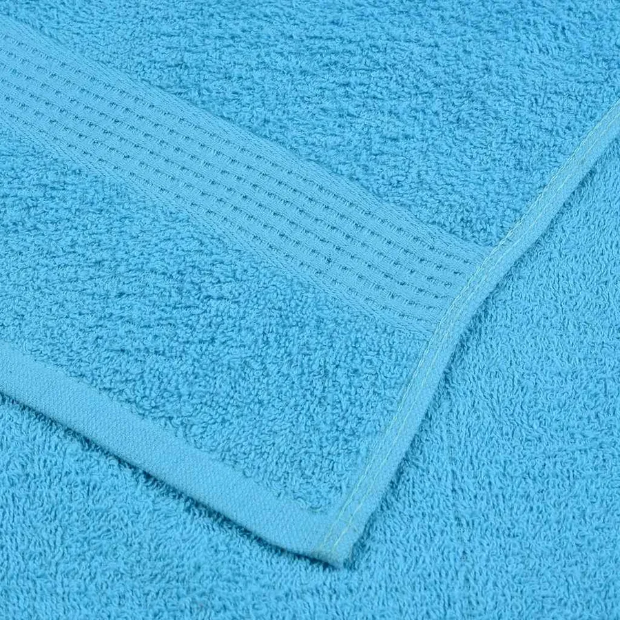 Ensemble de serviettes FROGN 12 pcs turquoise 360 g/m² - 6