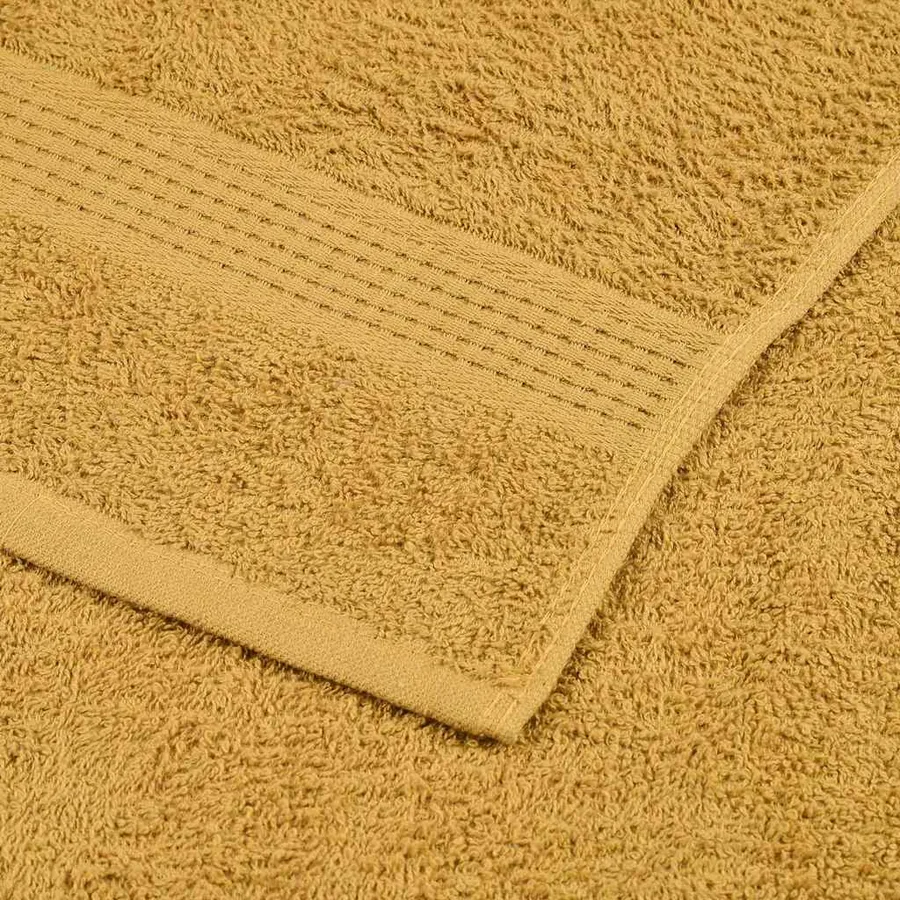 Ensemble de serviettes FROGN 12 pcs doré 360 g/m² - 6