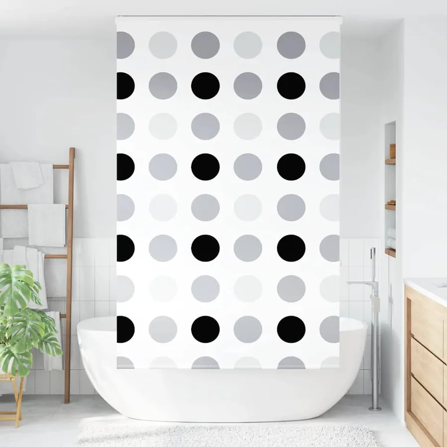 Store enrouleur de douche avec cassette largeur du tissu 116 cm - 2