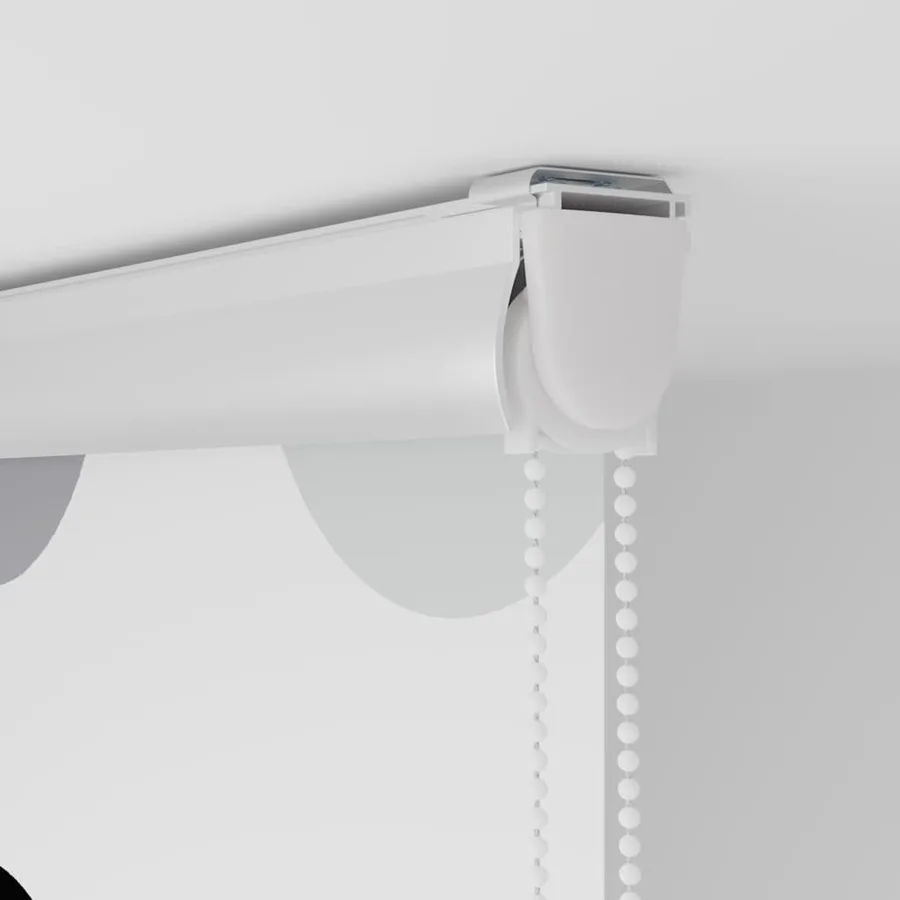 Store enrouleur de douche avec cassette largeur du tissu 116 cm - 9