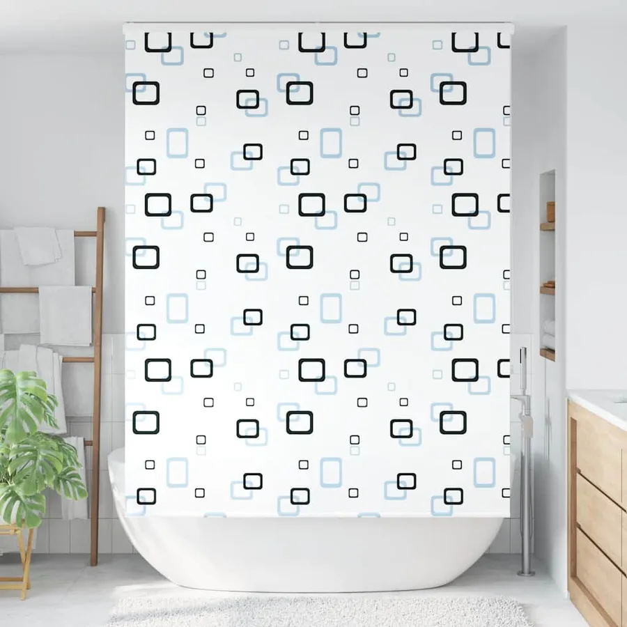 Store enrouleur de douche avec cassette largeur du tissu 156 cm - 2