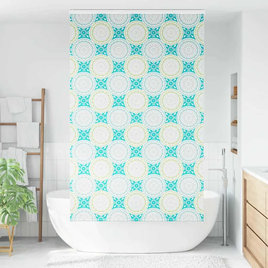 Store enrouleur de douche avec cassette largeur du tissu 136 cm - 2