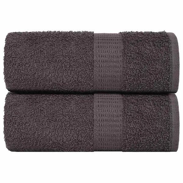 Gants de toilette FROGN 2 pcs anthracite 15x21 cm 360 g/m²