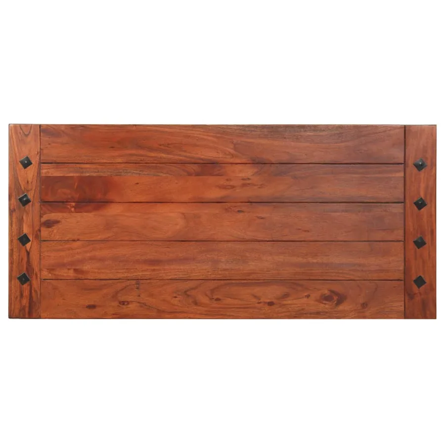 Table basse 110 x 50 x 35 cm Bois d'acacia solide - 3