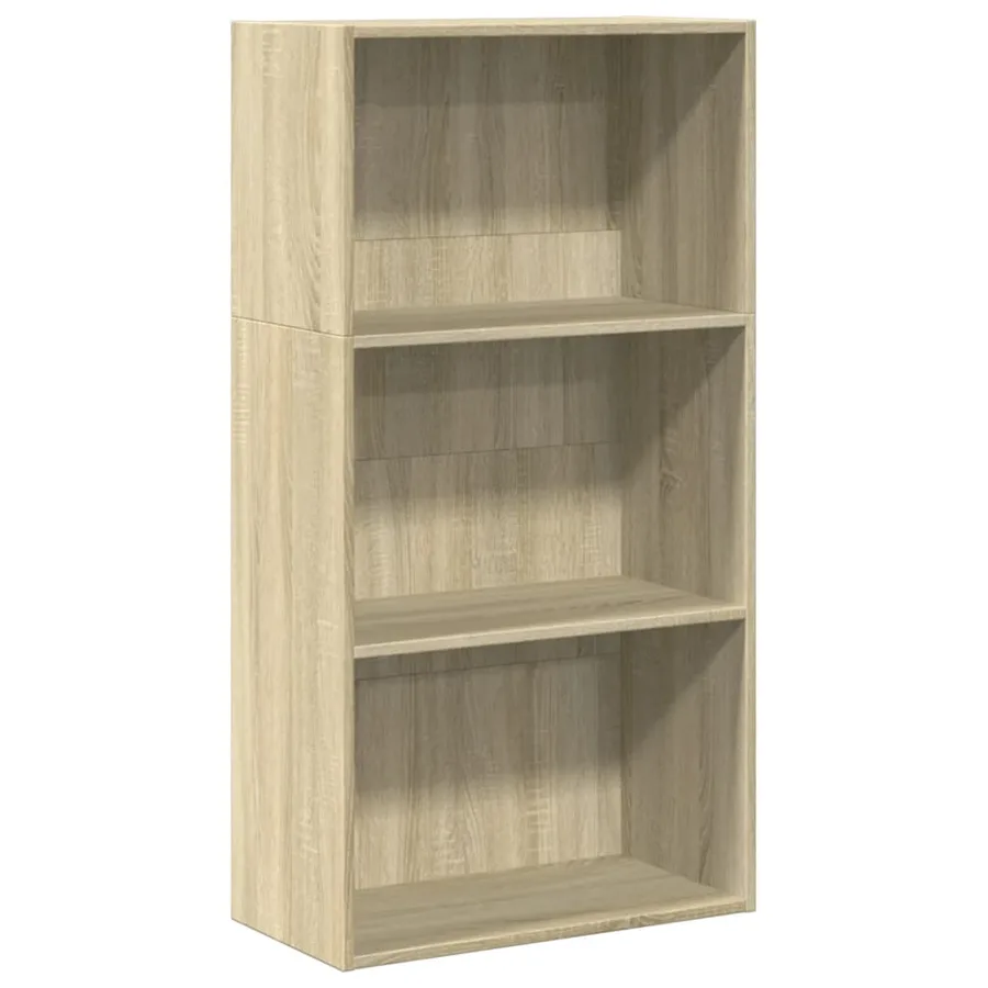 Bibliothèque chêne sonoma 60x30x114 cm bois d'ingénierie - 2