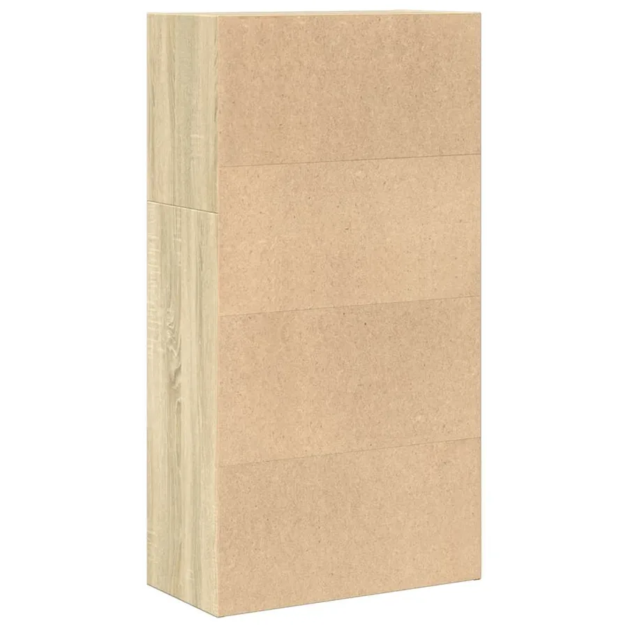 Bibliothèque chêne sonoma 60x30x114 cm bois d'ingénierie - 5