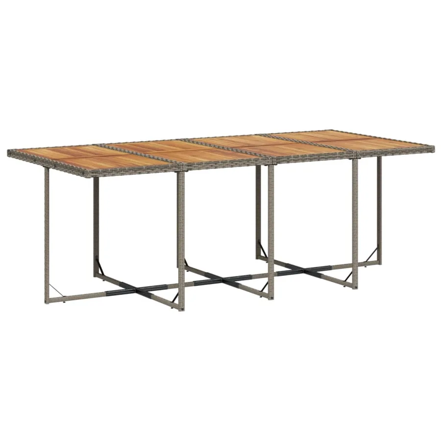 Ensemble à manger de jardin avec coussins 13 pcs résine tressée - 4