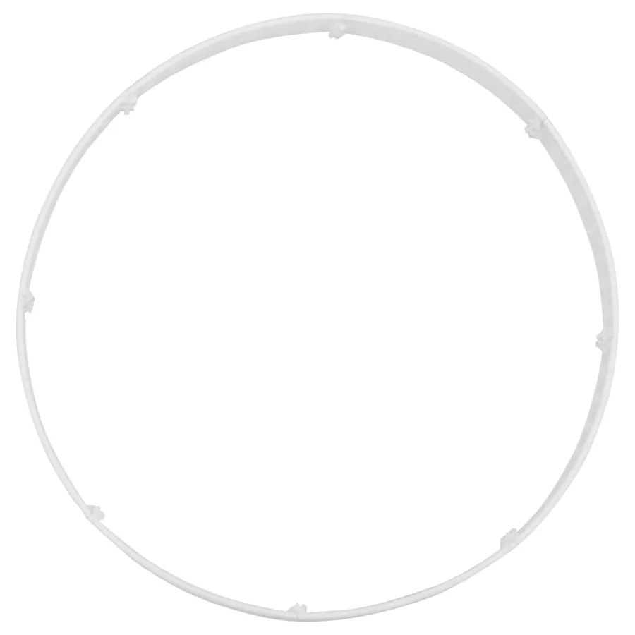 Jupe de sapin de Noël blanc Ø65x23 cm plastique - 6