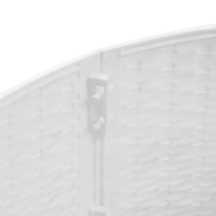 Jupe de sapin de Noël blanc Ø65x23 cm plastique - 8