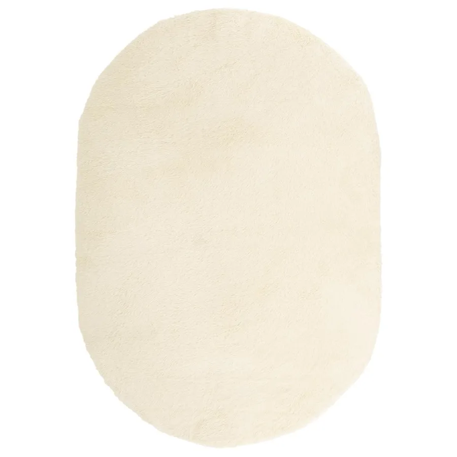 Tapis Shaggy à poils longs NAVARRA crème 300x200 cm polyester - 2