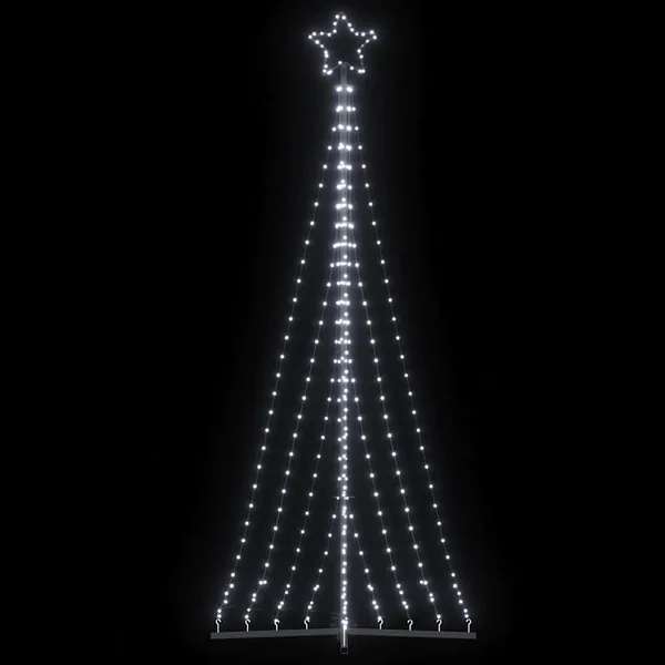 Sapin de Noël à LED 447 LED blanc froid 250 cm