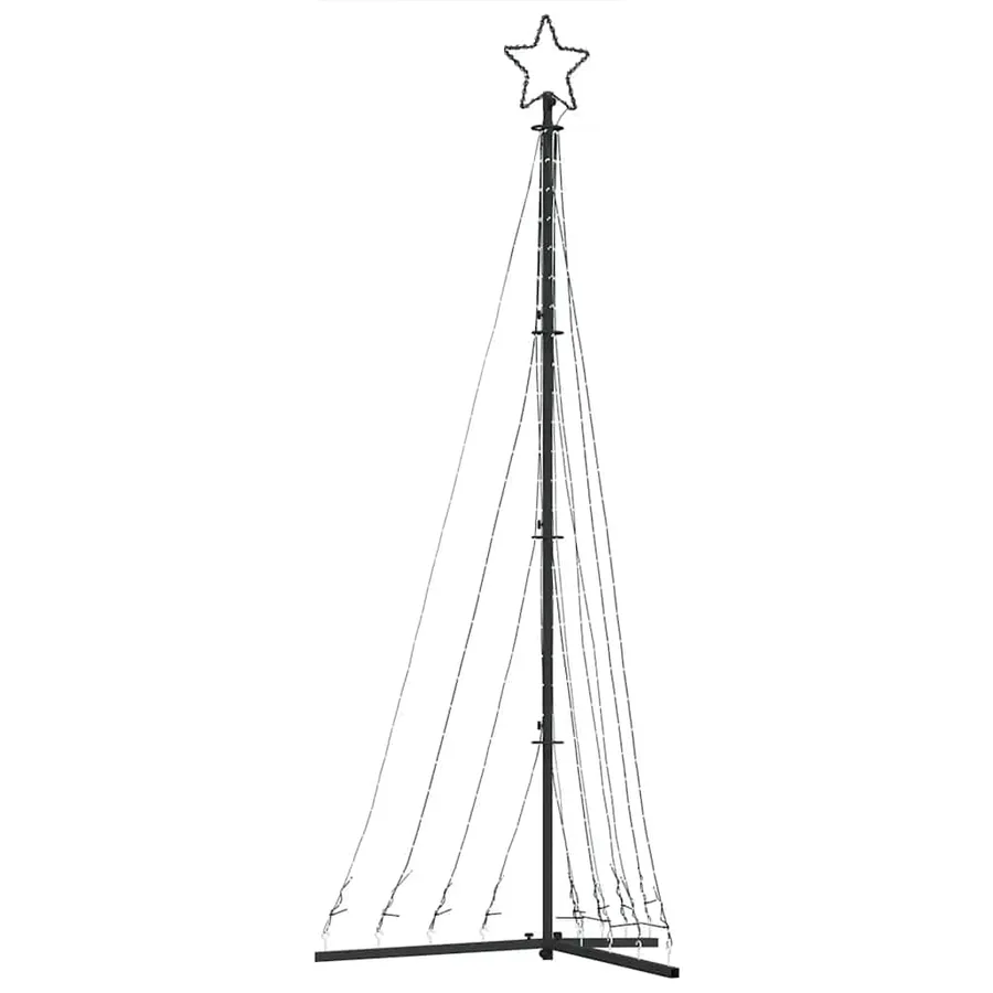 Sapin de Noël à LED 447 LED blanc froid 250 cm - 4