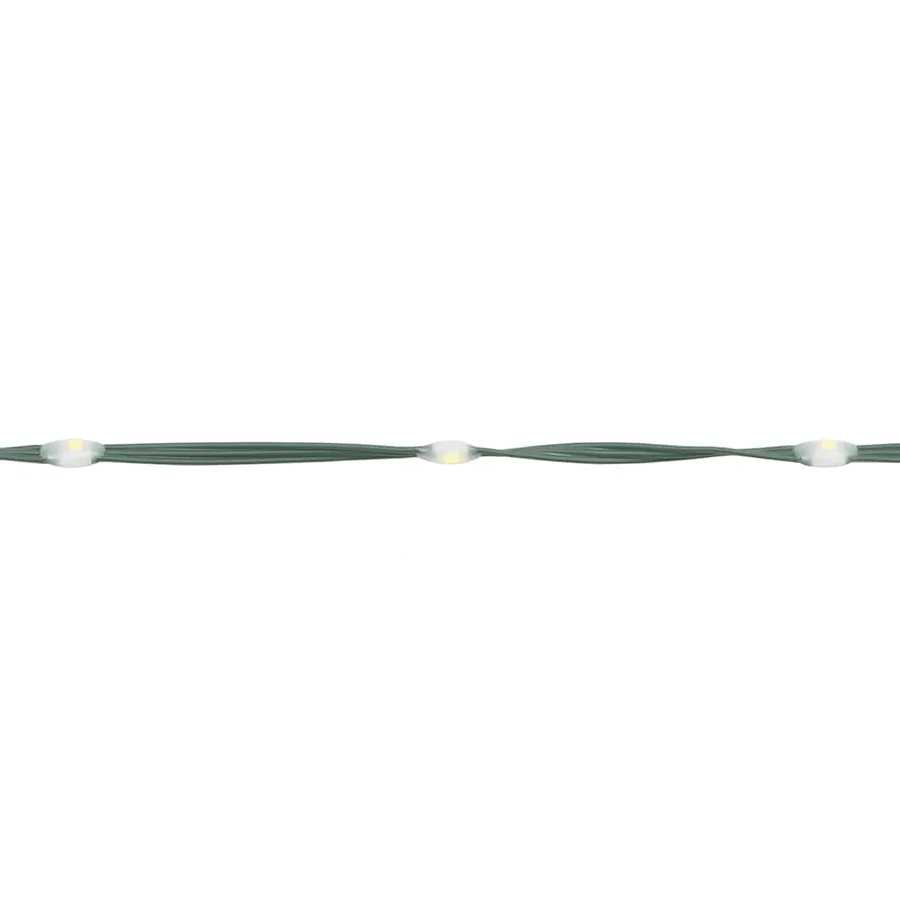 Sapin de Noël à LED 363 LED blanc chaud 182 cm - 7