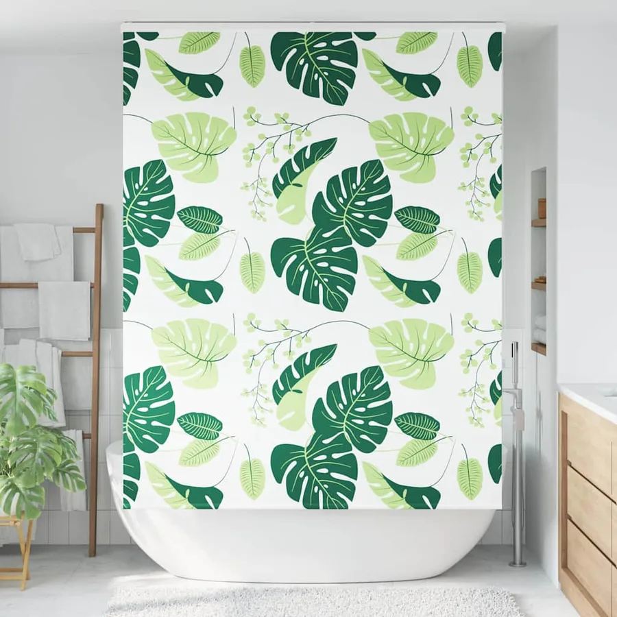 Store enrouleur de douche avec cassette largeur du tissu 146 cm - 2