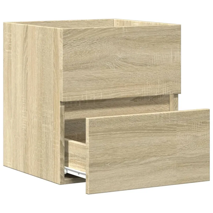 Armoire d'évier Chêne sonoma 41x38,5x45 cm Bois d’ingénierie - 5