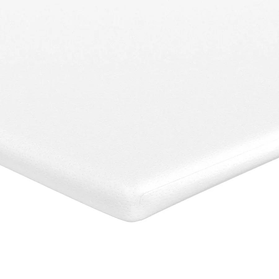 Cadre de lit ottoman et matelas cappuccino 120x200cm similicuir - 14