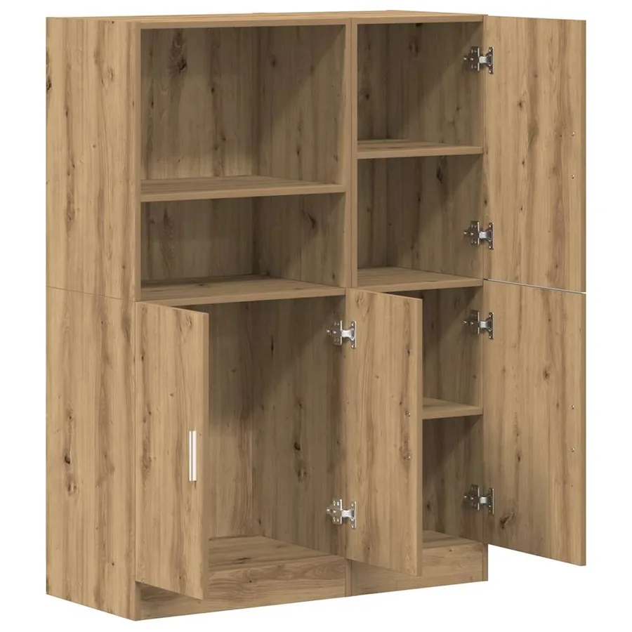 Ensemble d'armoires de cuisine 2 pcs chêne artisanal - 4