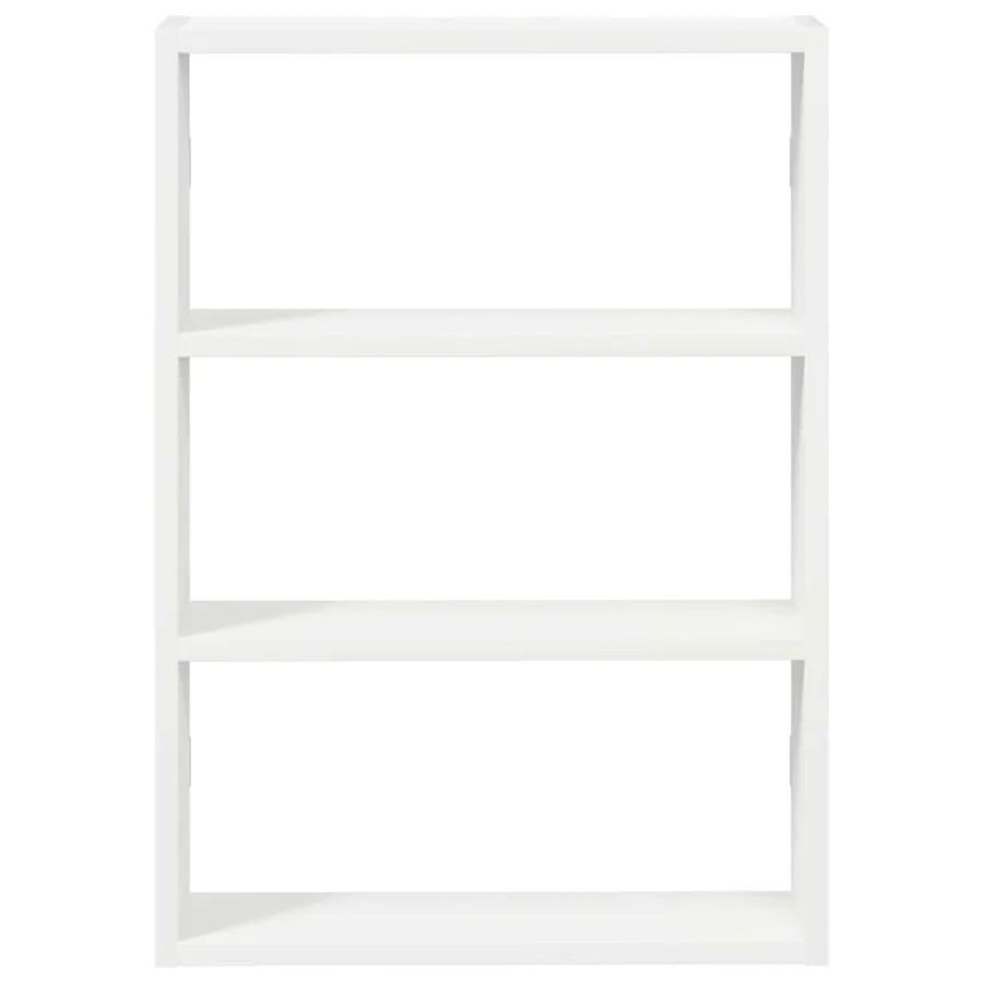 Étagère murale blanc 43x9x60 cm bois d'ingénierie - 4