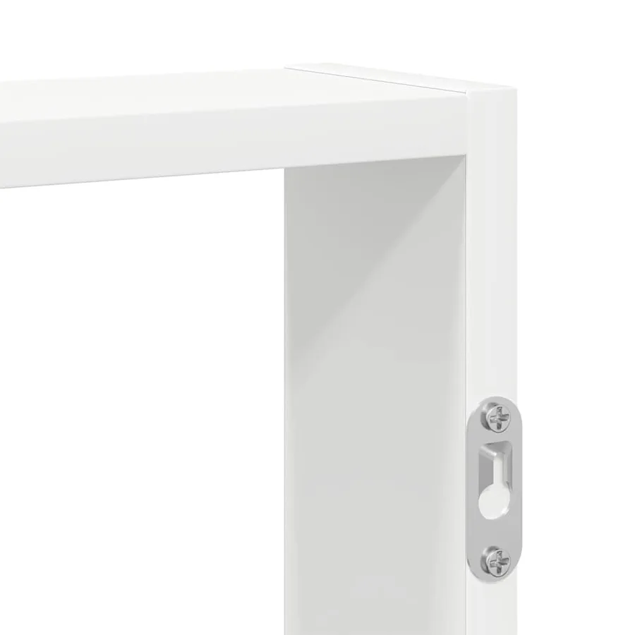 Étagère murale blanc 43x9x60 cm bois d'ingénierie - 7