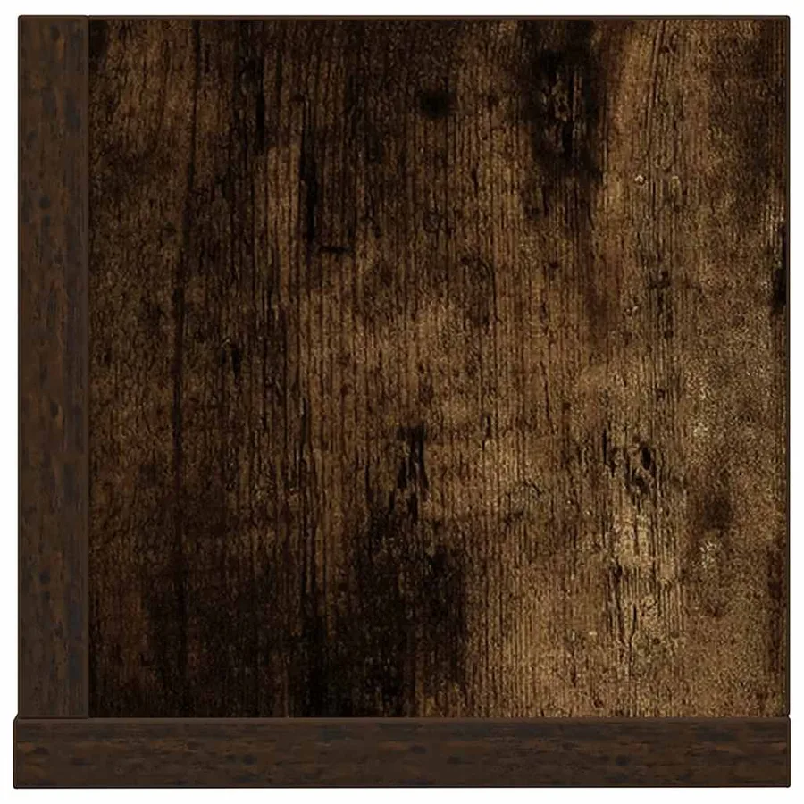 Étagères murales 2 pcs chêne fumé 75x16,5x16,5 cm - 6