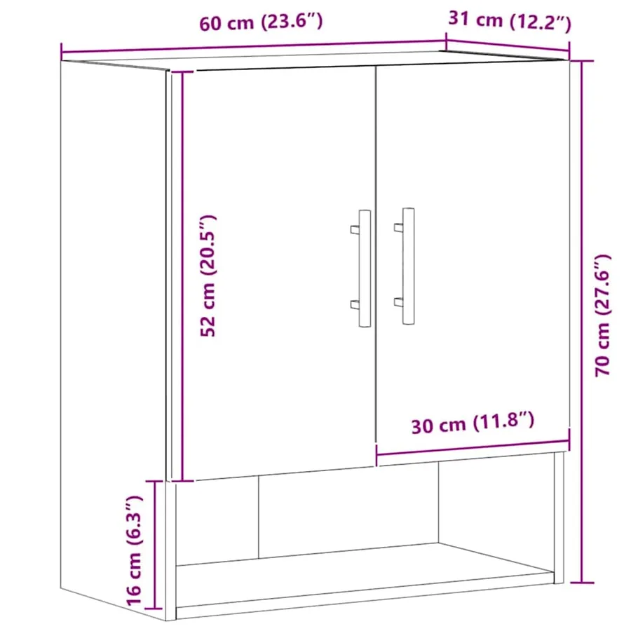 Tables de chevet 2 pcs chêne artisanal 40x35x50 cm - 13