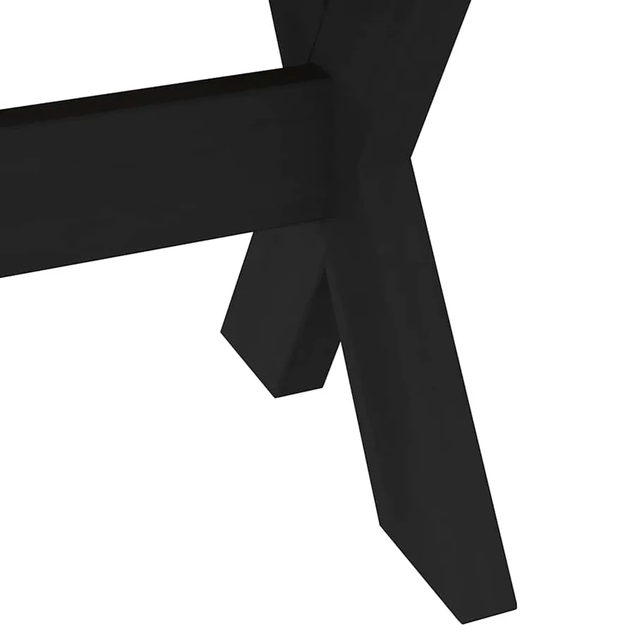Banc à manger NOAIN pieds en forme de X 180x40x45 cm massif pin - 7