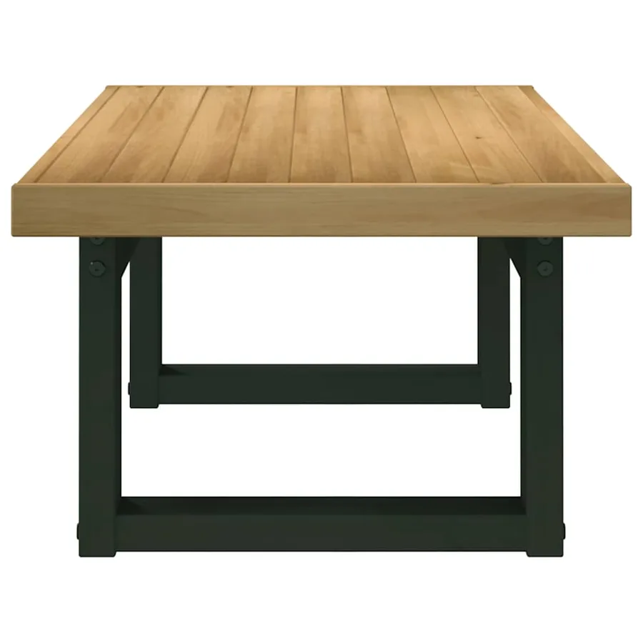 Table basse NOAIN pieds en forme de U 120x60x40 cm massif pin - 4