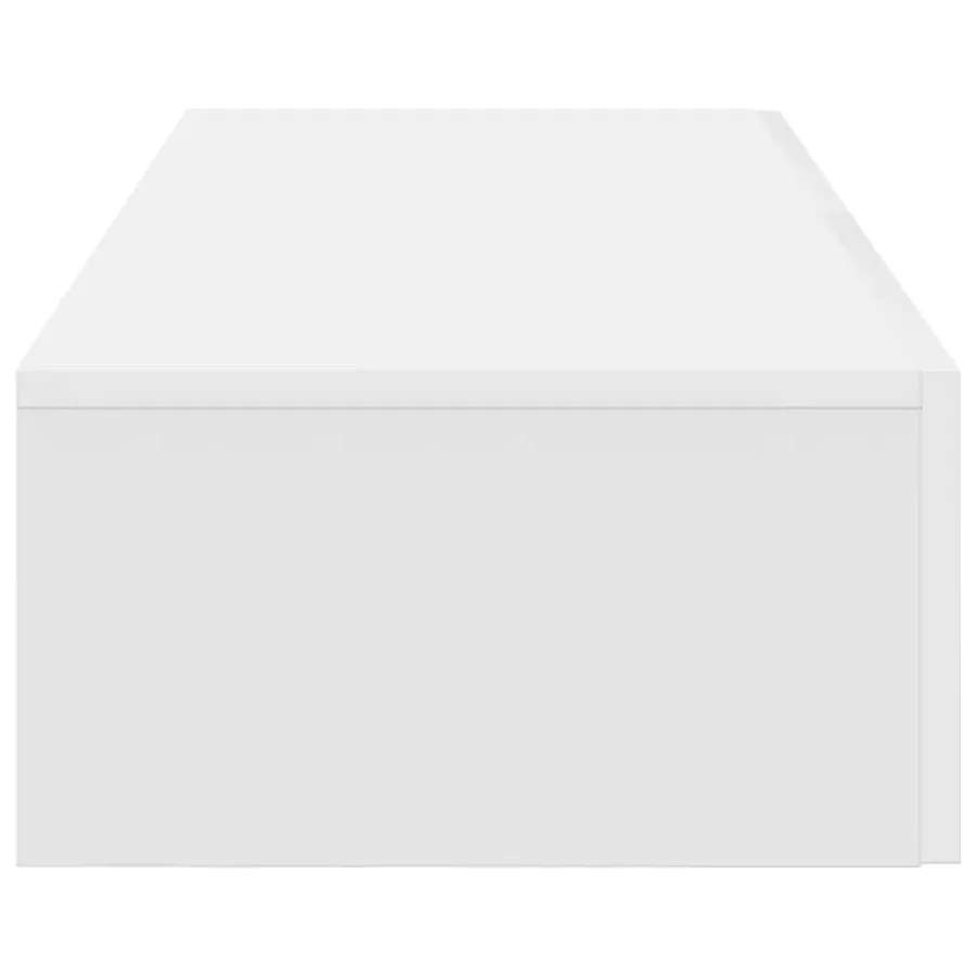 Étagère murale avec tiroirs blanc 100x36x19cm bois d'ingénierie - 5