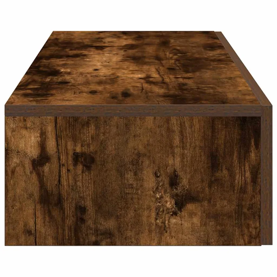 Étagère murale avec tiroirs chêne fumé bois d'ingénierie - 5