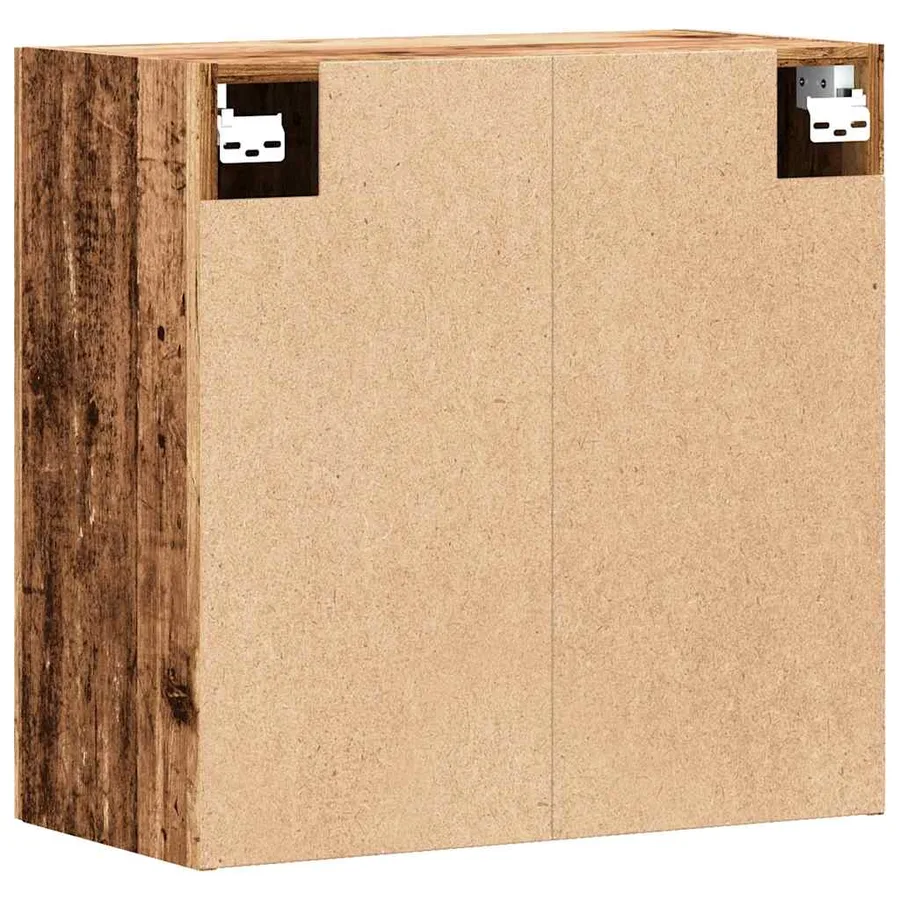 Armoire murale vieux bois 60x31x60 cm bois d'ingénierie - 6