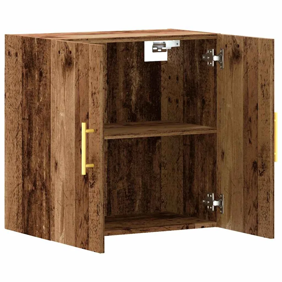Armoire murale vieux bois 60x31x60 cm bois d'ingénierie - 7