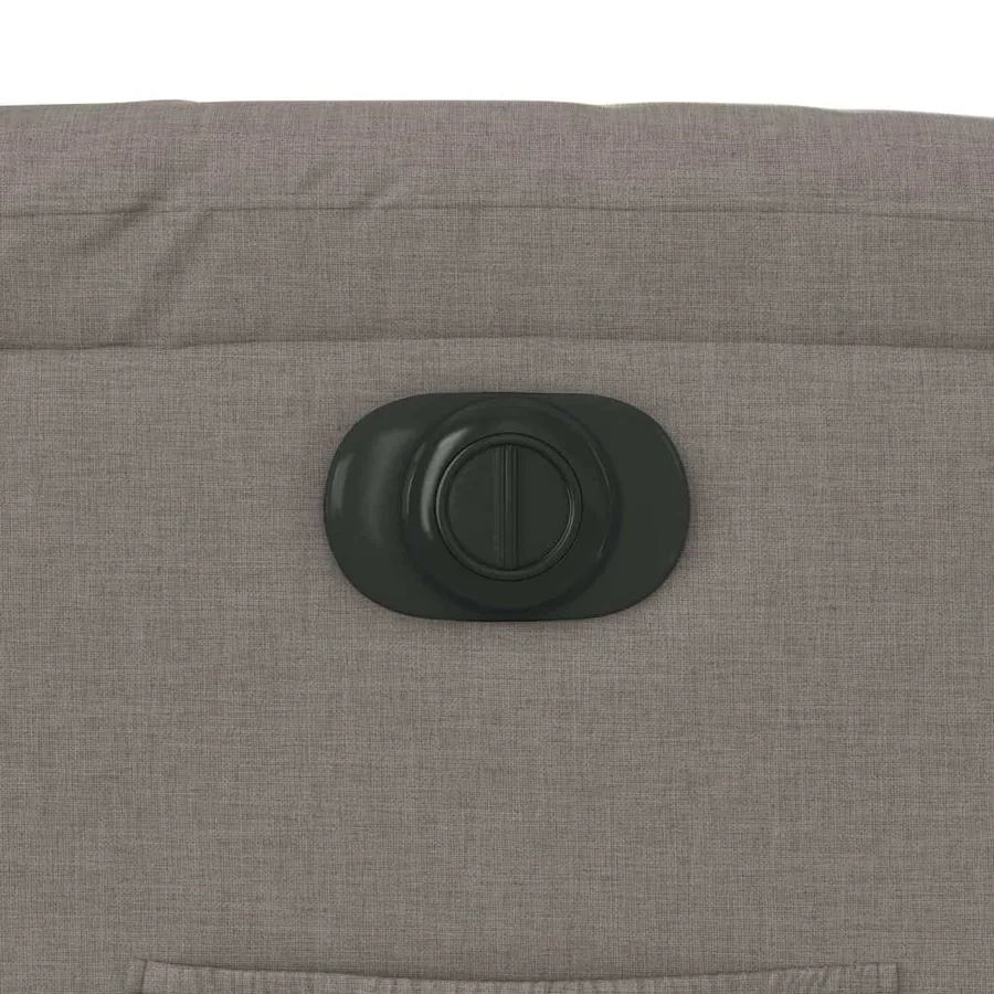 Fauteuil inclinable électrique taupe tissu - 13