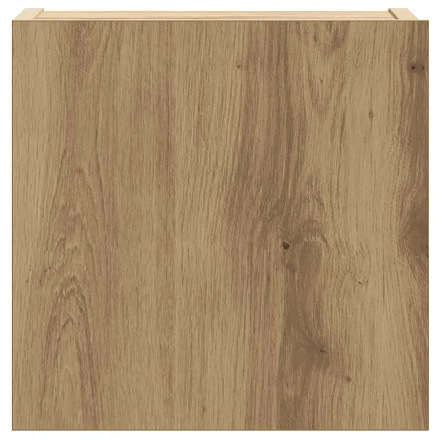Ensemble de meuble TV mural 6 pcs chêne artisanal - 5