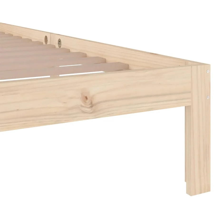 Cadre de lit sans matelas 75x190 cm - 6