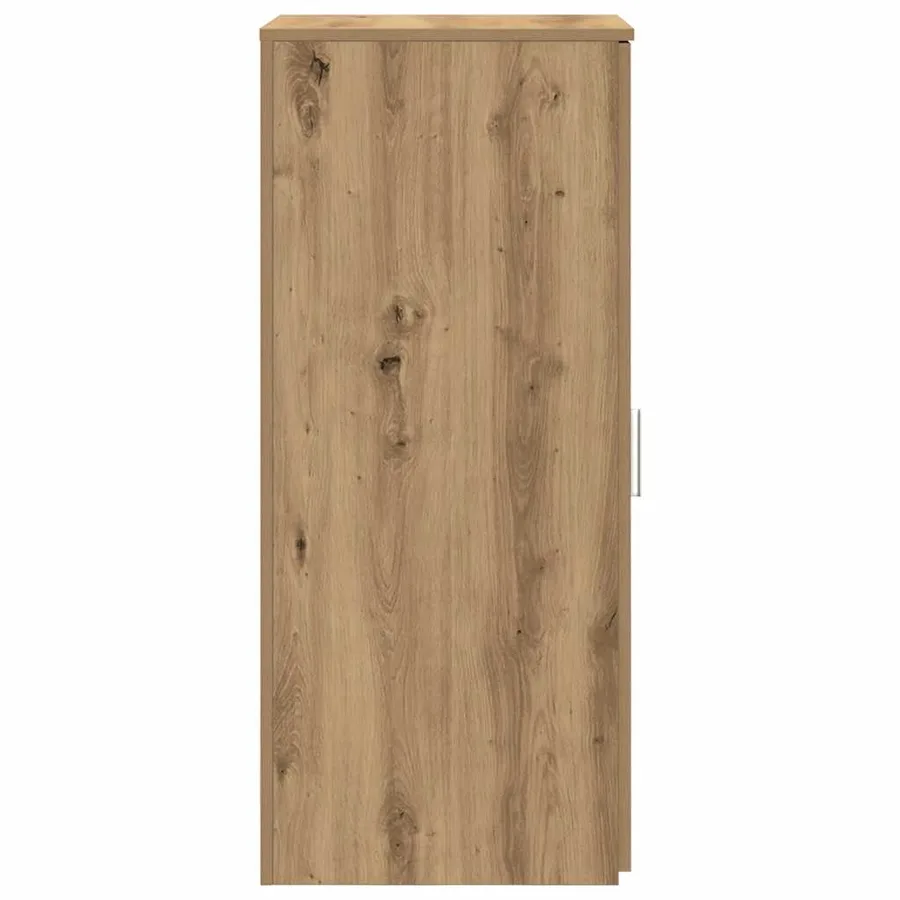 Armoire rangement chêne artisanal 40x45x103,5cm bois ingénierie - 6