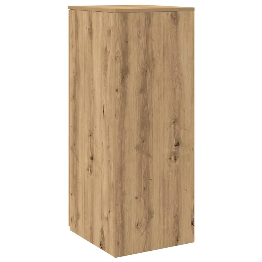 Armoire rangement chêne artisanal 40x45x103,5cm bois ingénierie - 7