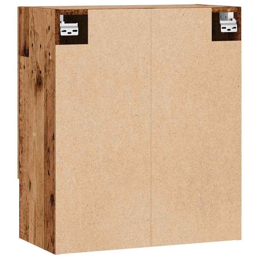 Armoire murale vieux bois 60x31x70 cm bois d'ingénierie - 6