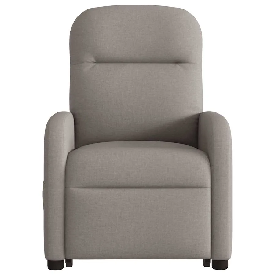 Fauteuil inclinable électrique taupe tissu - 5