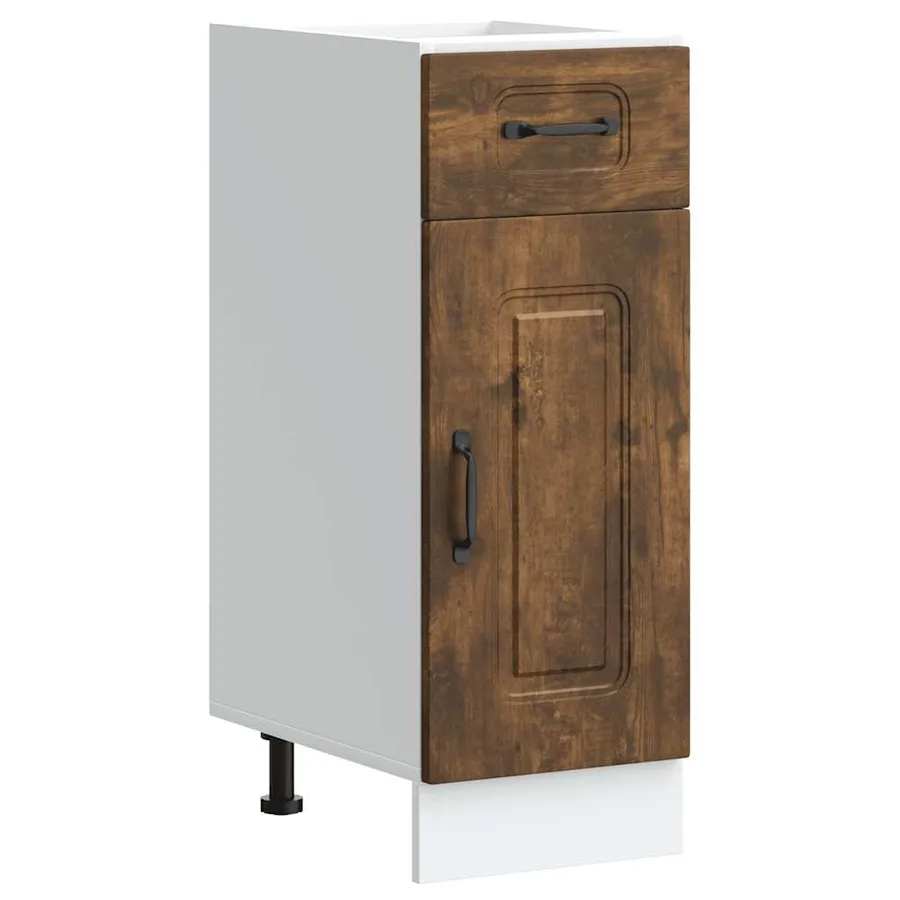 Armoire de cuisine Kalmar chêne fumé bois d'ingénierie - 2